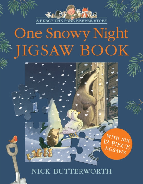 One Snowy Night Jigsaw Book-9780008679828