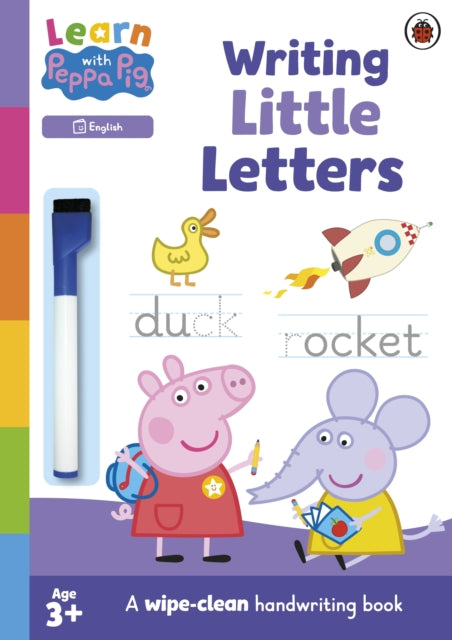 Learn with Peppa: Writing Little Letters : Wipe-Clean Activity Book-9780241601785