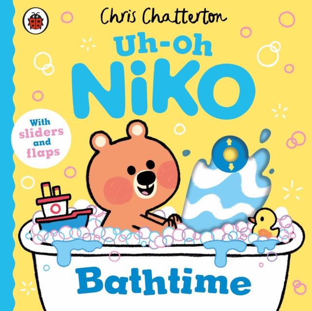 Uh-Oh, Niko: Bathtime : a push, pull and slide story-9780241661345