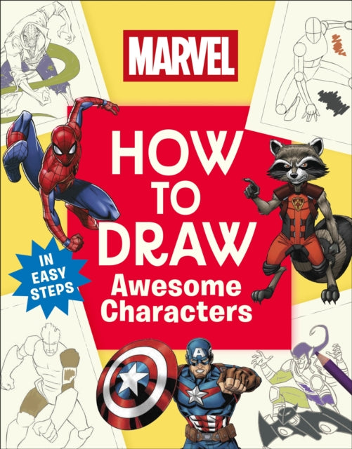 Marvel How to Draw Awesome Characters-9780241741528