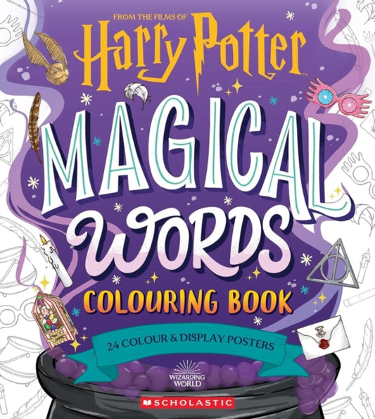 Magical Words Colouring Book-9780702342042