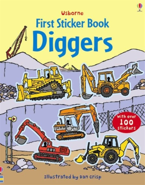 First Sticker Book Diggers-9780746089392