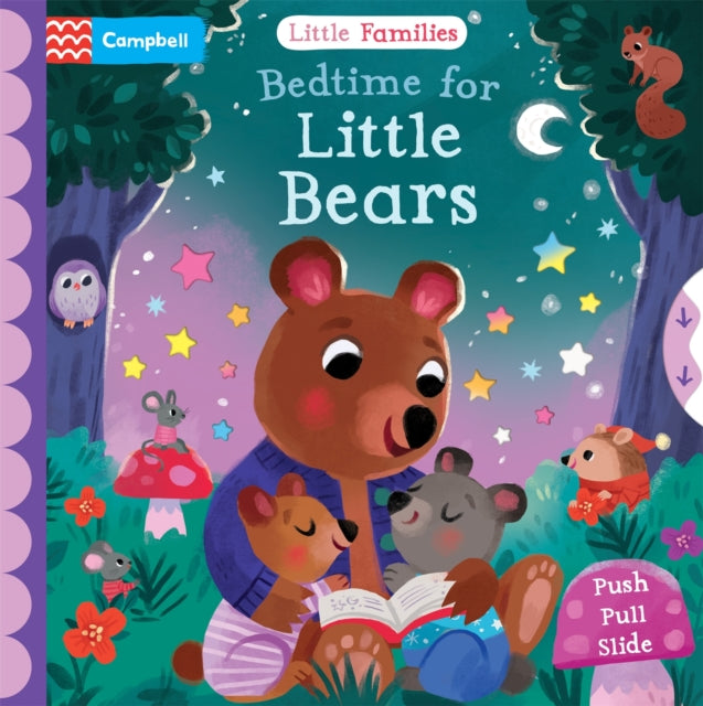 Bedtime for Little Bears : A Push Pull Slide Book-9781035028276