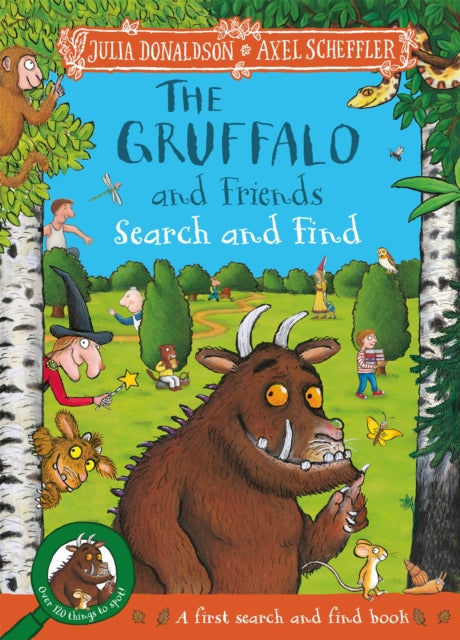 The Gruffalo and Friends Search and Find : With 17 super scenes and over 120 things to spot!-9781035033270