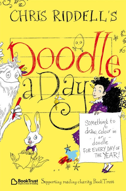 Chris Riddell's Doodle-a-Day : Something to Draw, Colour In or Doodle - For Every Day of the Year!-9781035042616