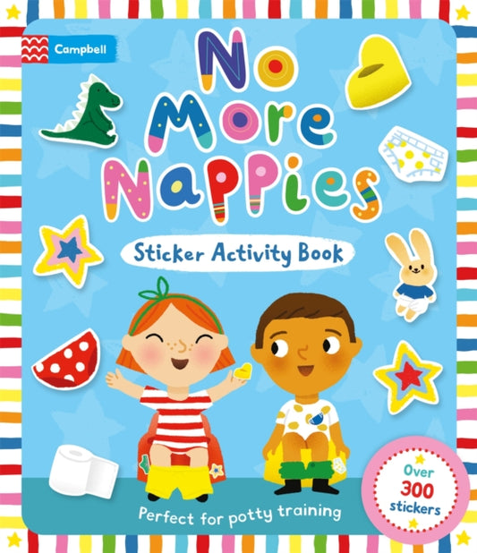 No More Nappies Sticker Activity Book : Perfect for potty training, with over 300 stickers!-9781035083732