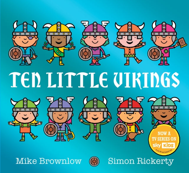 Ten Little Vikings-9781408370575