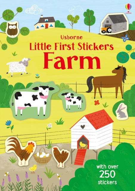 Little First Stickers Farm-9781474950992