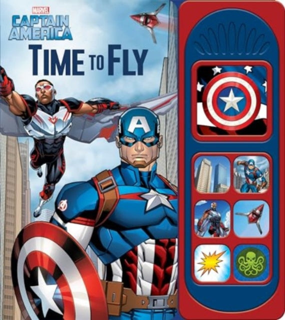 Marvel Captain America: Time to Fly Sound Book-9781503772205