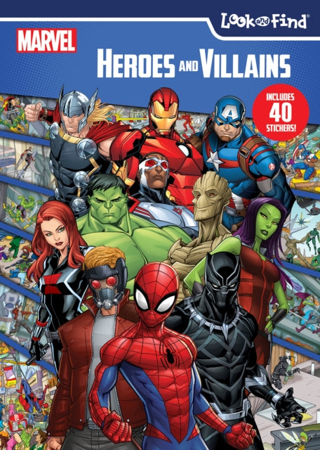 Marvel: Heroes and Villains Look and Find-9781503773745