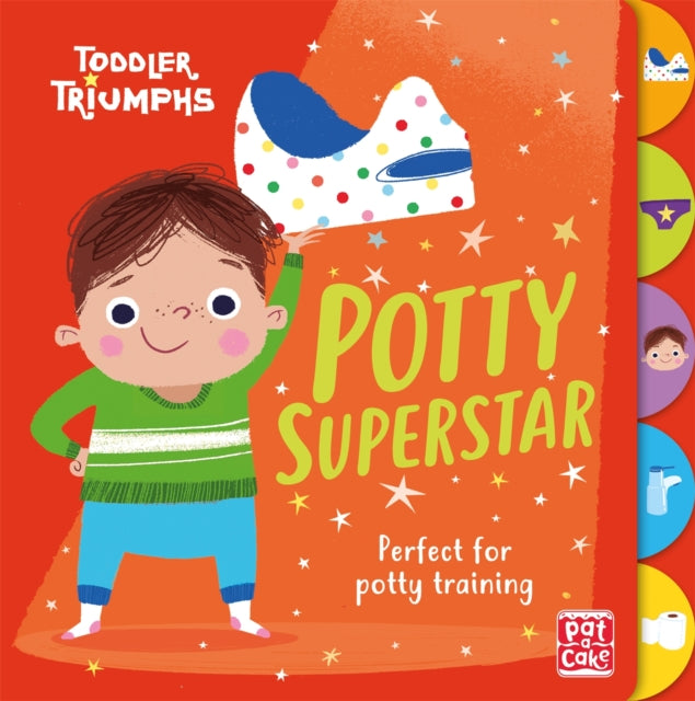 Toddler Triumphs: Potty Superstar : A potty training book for boys-9781526381507