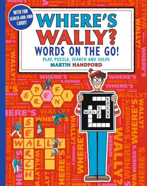 Where's Wally? Words on the Go! Play, Puzzle, Search and Solve-9781529517934