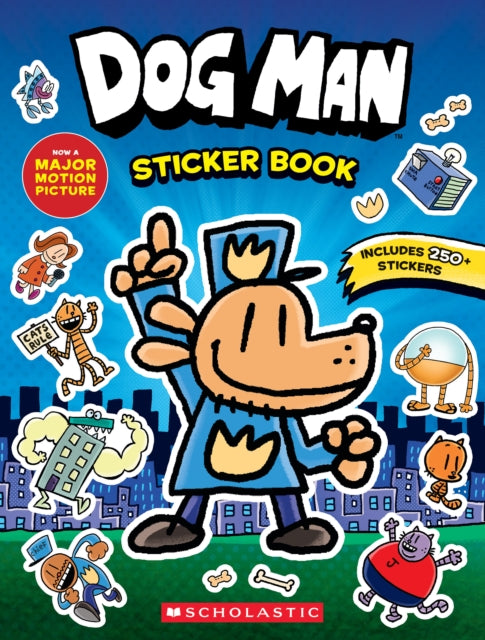 Dog Man the Movie: Official Sticker Activity Book-9781546147589