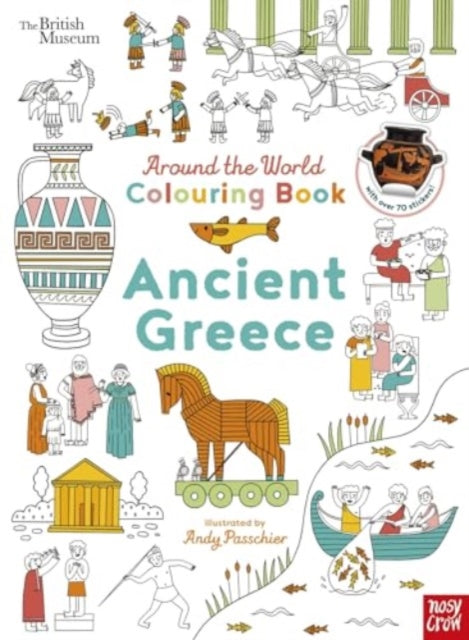 British Museum: Around the World Colouring: Ancient Greece-9781788001731