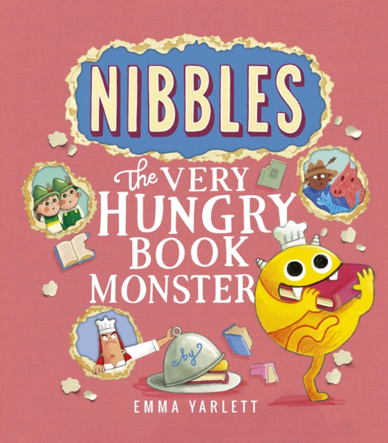 Nibbles: The Very Hungry Book Monster-9781801046541