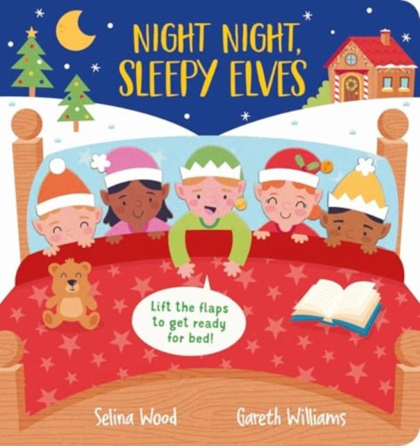 Night Night, Sleepy Elves-9781801046817