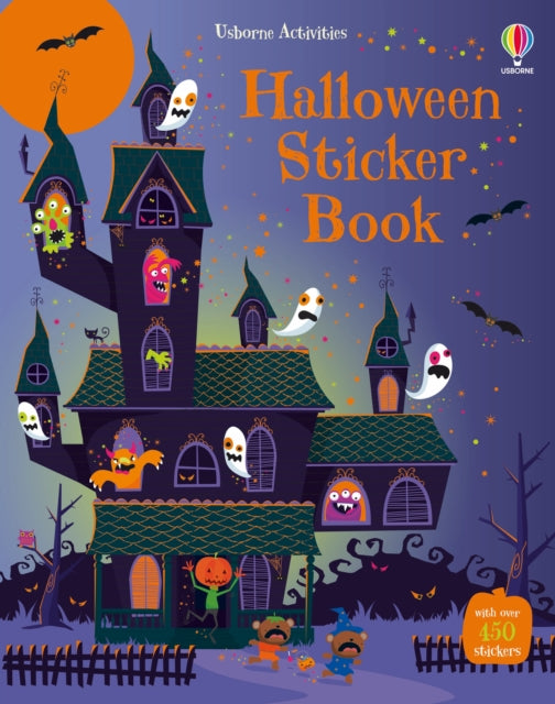 Halloween Sticker Book : A Halloween Book for Kids-9781801313650