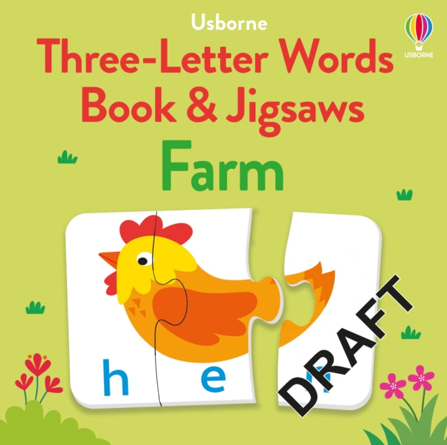 First Words Jigsaw Book: Farm-9781803704913