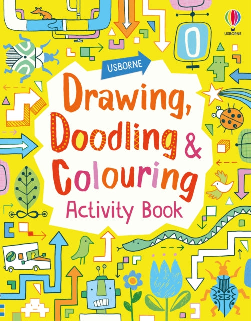 Drawing, Doodling and Colouring Activity Book-9781803705743