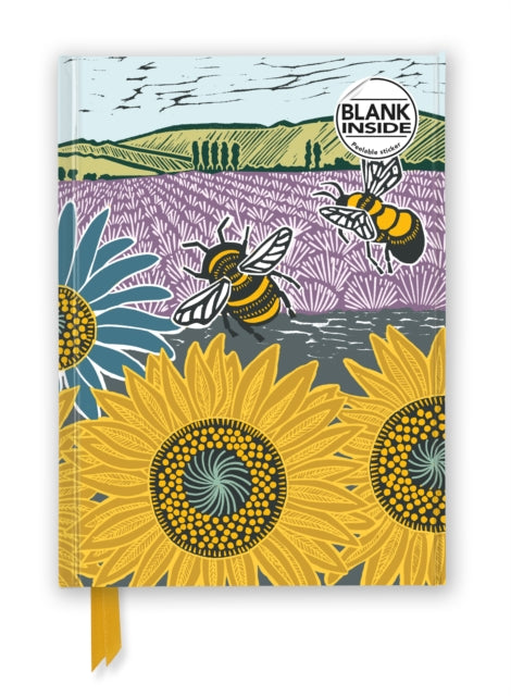 Kate Heiss: Sunflower Fields (Foiled Blank Journal)-9781804179567