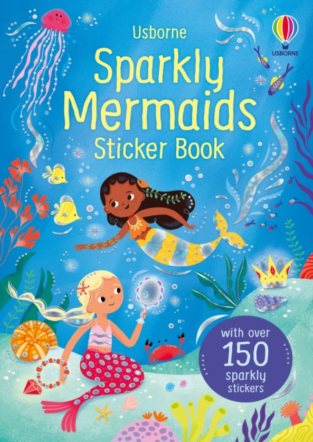 Sparkly Mermaids Sticker Book-9781805070870