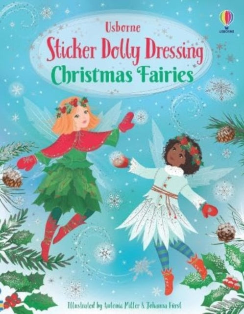 Sticker Dolly Dressing Christmas Fairies-9781805072423