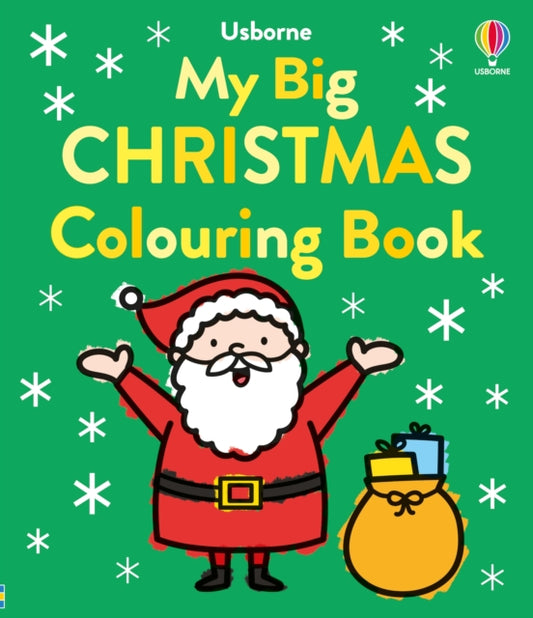 My Big Happy Christmas Colouring Book-9781805072799