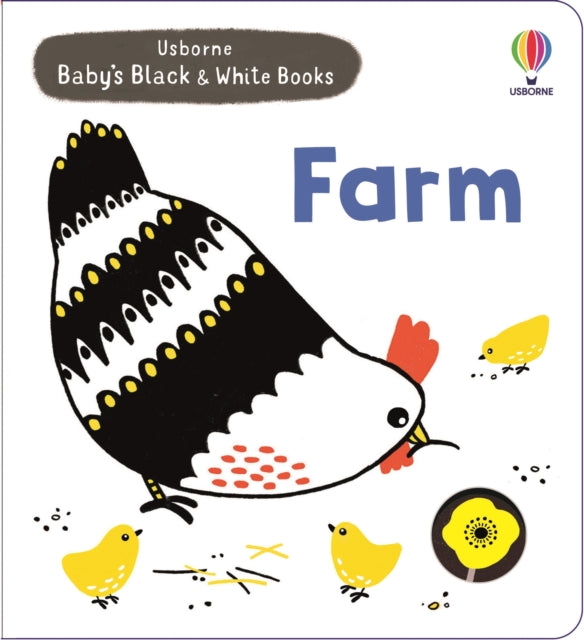 Baby's Black and White Books Farm-9781805073635