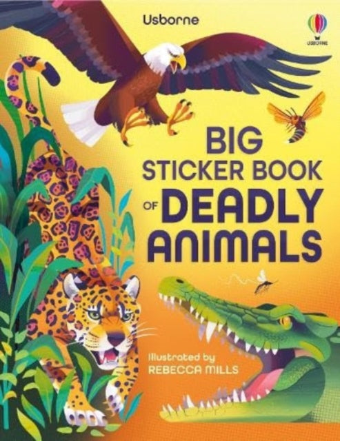 Big Sticker Book Deadly Animals-9781805076803