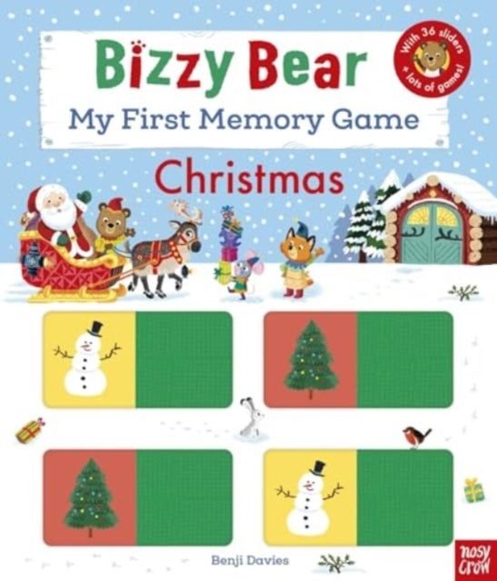 Bizzy Bear: My First Memory Game Book: Christmas-9781805131779