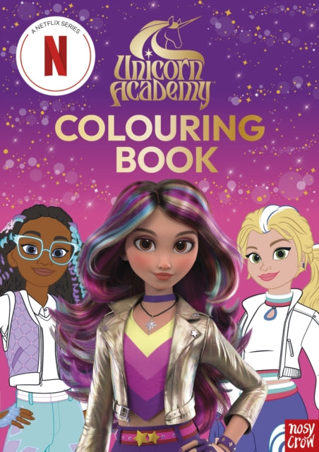Unicorn Academy: Colouring Book-9781805135692