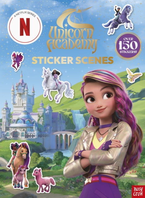 Unicorn Academy: Sticker Scenes : with over 150 magical stickers-9781805136033