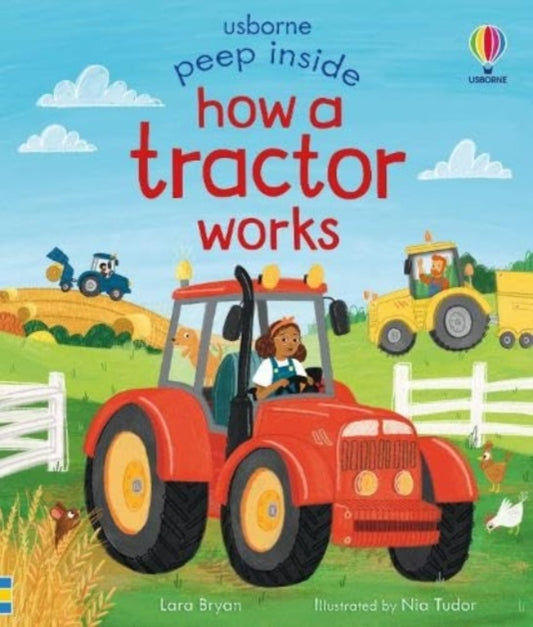 Peep Inside How a Tractor Works-9781805312529