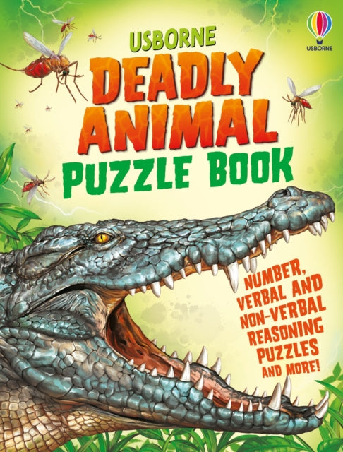 Deadly Animals Puzzle Book-9781835406465