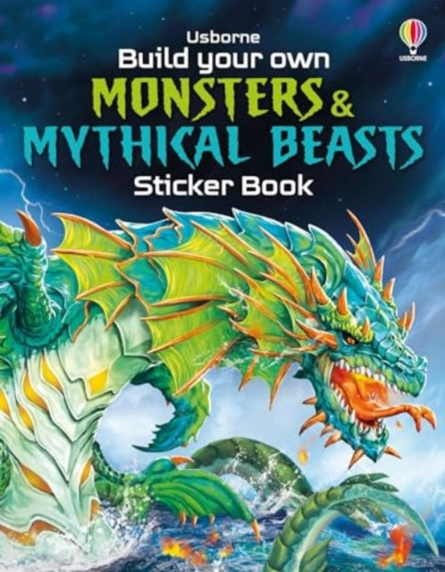 Build Your Own Monsters and Mythical Beasts Sticker Book-9781835408469