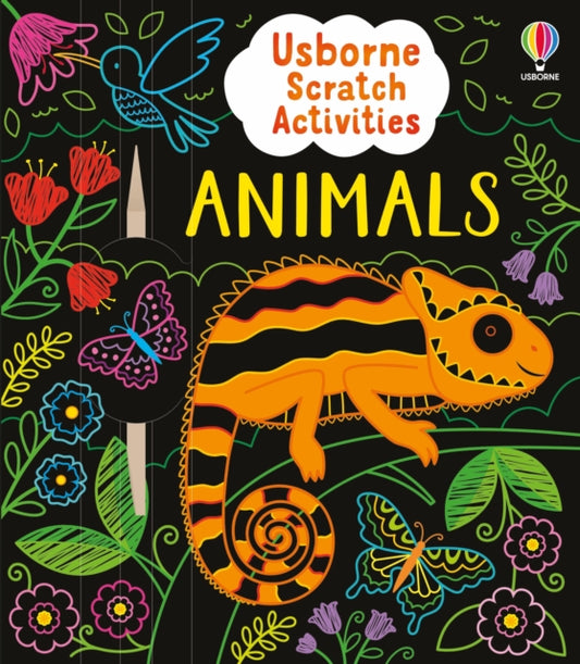 Usborne Scratch Activities Animals-9781835408513