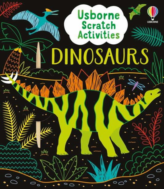 Usborne Scratch Activities Dinosaurs-9781835408520