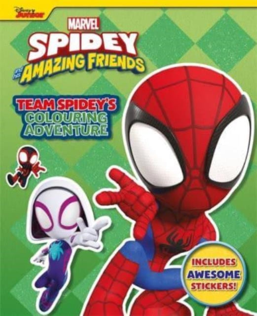 Marvel Spidey and His Amazing Friends: Team Spidey's Colouring Adventure-9781835442760