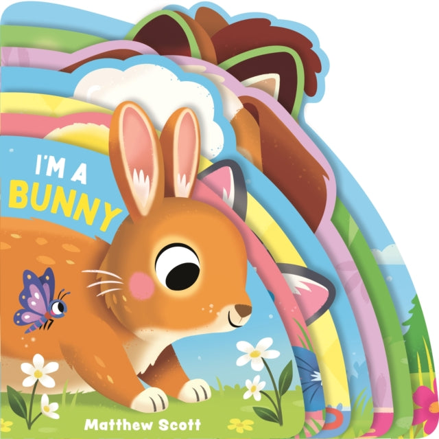 I'm a Bunny : A dinky shaped board book packed with baby animals!-9781835873052