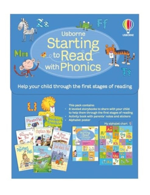 Starting to Read with Phonics-9781836040521