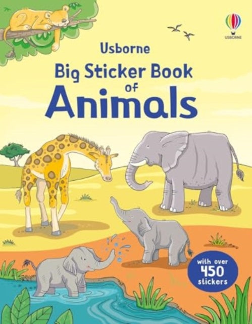 Big Sticker Book of Animals-9781836041146