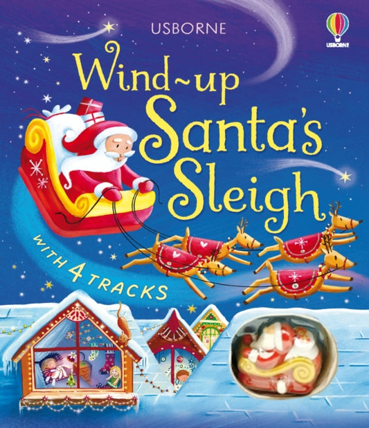 Wind-Up Santa's Sleigh-9781836041573