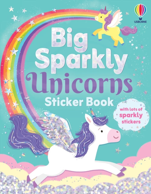 Big Sparkly Unicorns Sticker Book-9781836042976