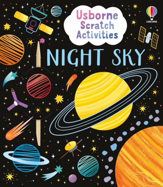 Usborne Scratch Activities Night Sky-9781836043270