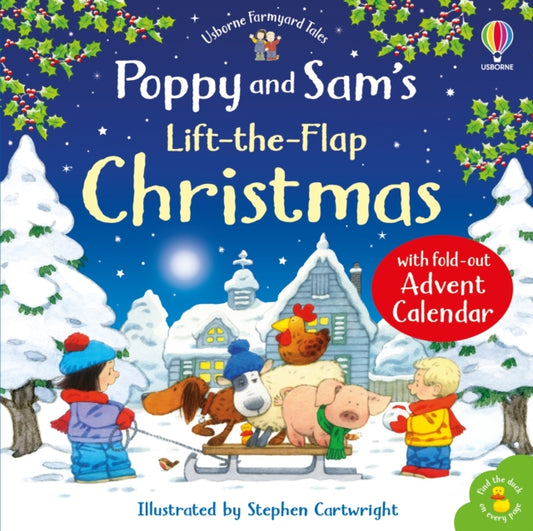 Poppy and Sam's Lift-the-Flap Christmas with Advent Calendar-9781836045441
