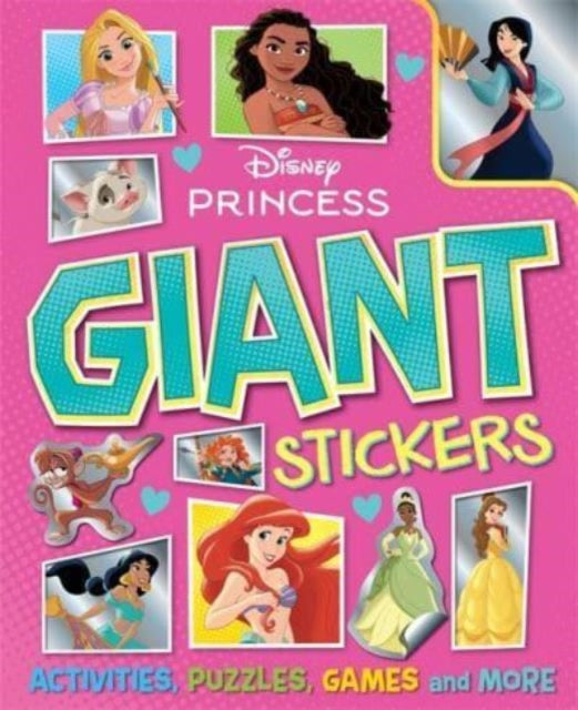 Disney Princess: Giant Stickers-9781837951338