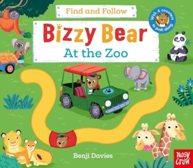 Bizzy Bear: Find and Follow At the Zoo-9781839947650