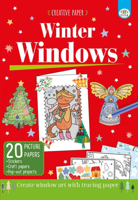 Creative Paper: Winter Windows : Creative window art with tracing paper-9781915995261