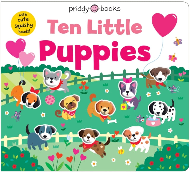 Ten Little Puppies : With cute squishy heads-9781916745735