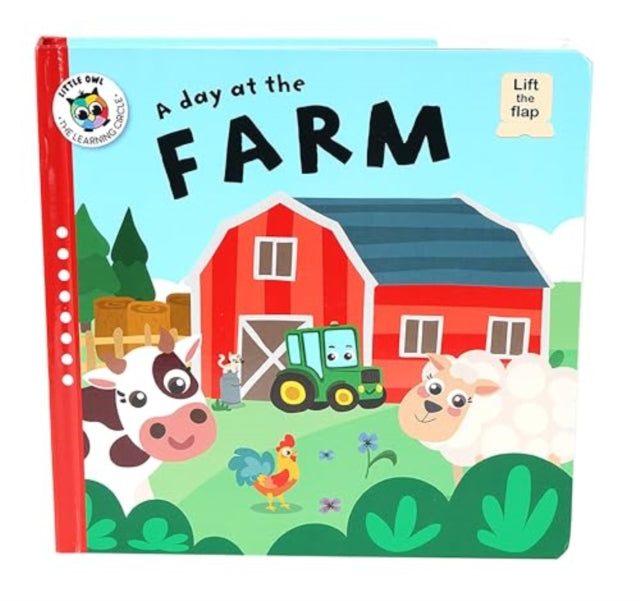 A Day at the Farm (Lift-the-Flap)-9788742554739